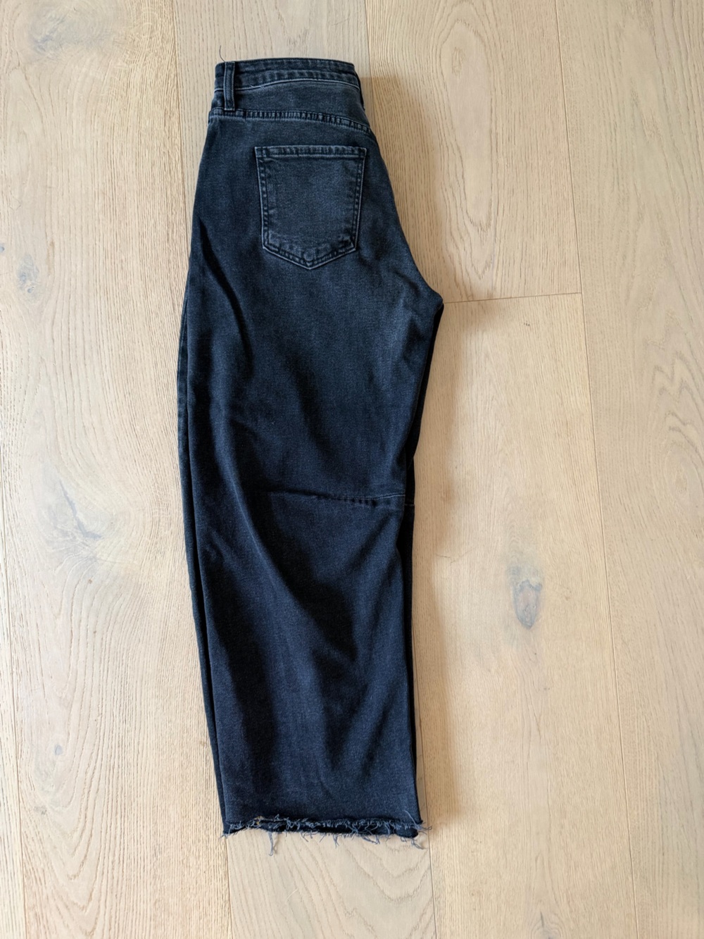 Just Black Denim The Seamed Barrell Jeans Women 27 washed black - Picture 8 of 10